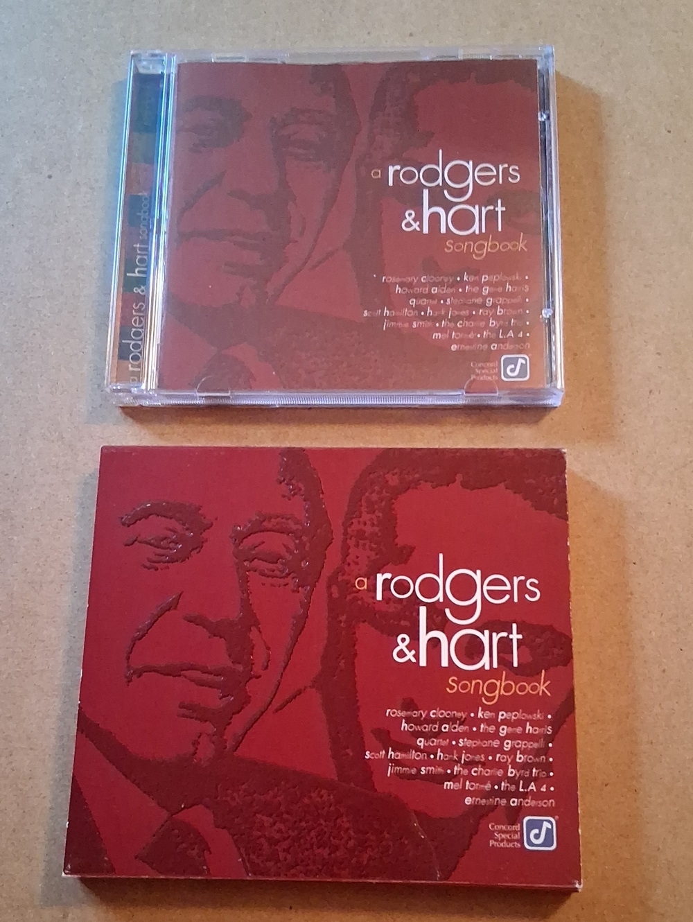 Rodgers & Hart Songbook CD - Red Cover